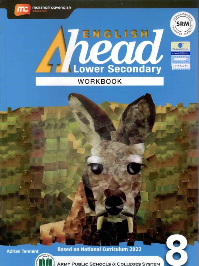 APS ENGLISH AHEAD LOWER SECONDARY WORK BOOK 8