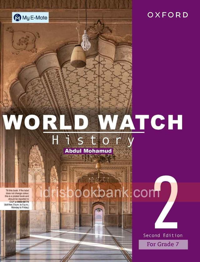 OXFORD WORLD WATCH HISTORY BOOK 2 MY E-MATE