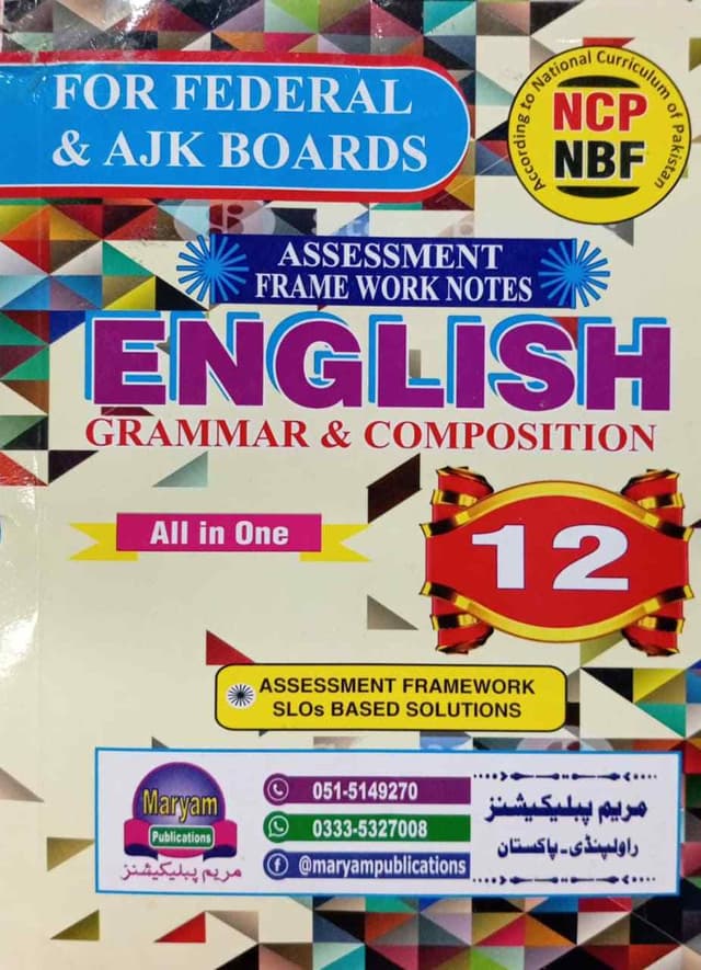 MARYAM KEY TO ENGLISH 12 FB